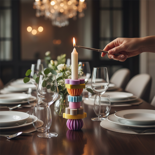 Het geheim van de gastheer: Waarom geurloze kaarsen onmisbaar zijn tijdens het diner